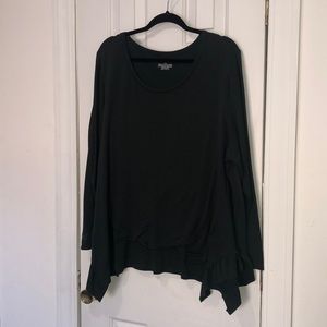 Dark Green top.  Worn twice